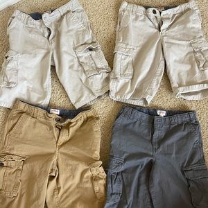 4 Cat & Jack size 14 boys cargo shorts